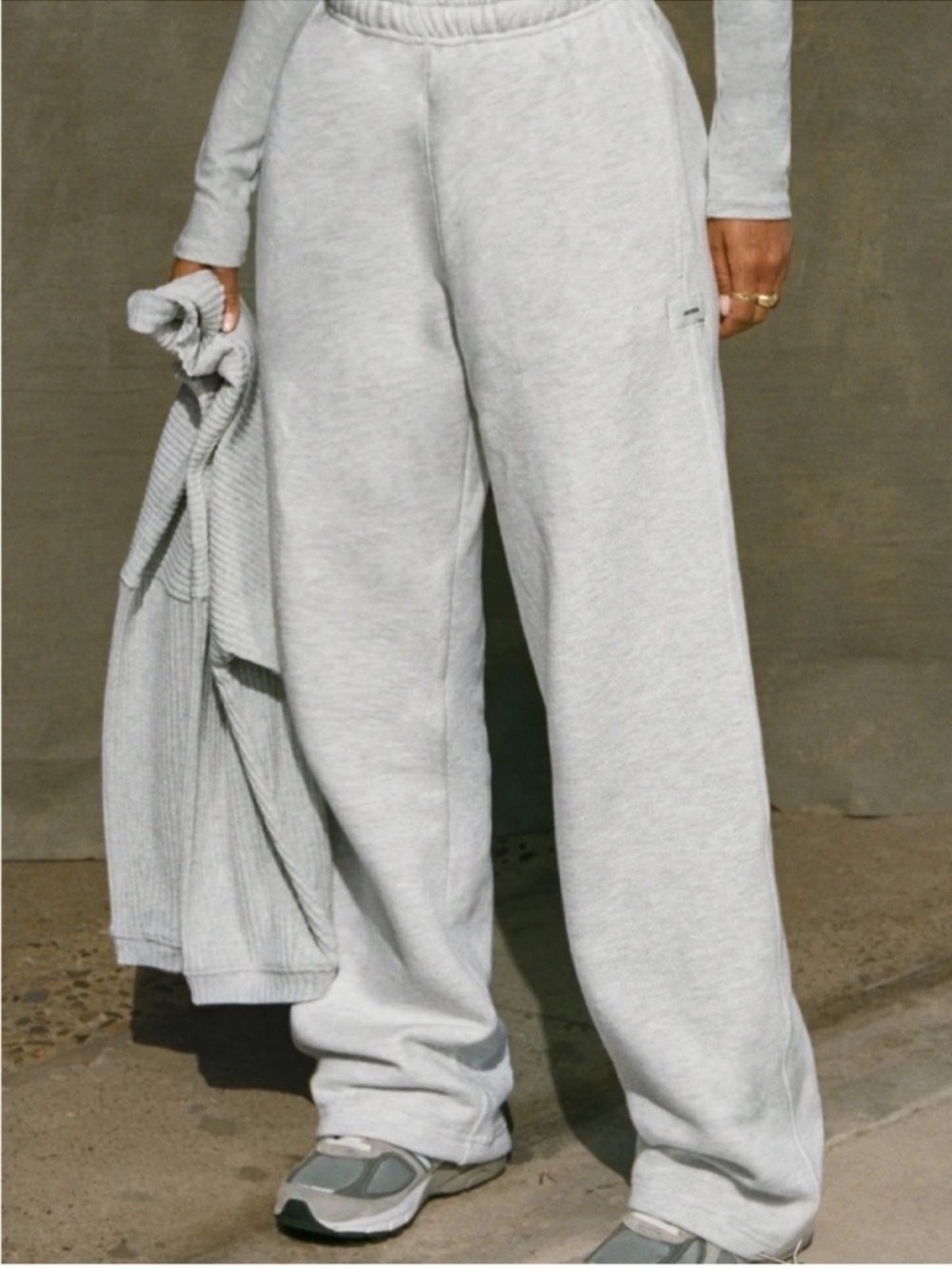 Joah Brown oversized, straight joggers